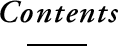 Contents